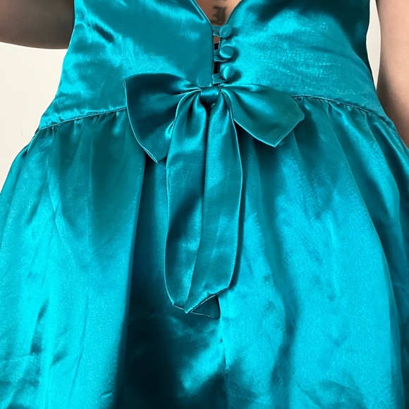 Vintage Kathryn silk feel lingerie dress size medium - Picture 4 of 4